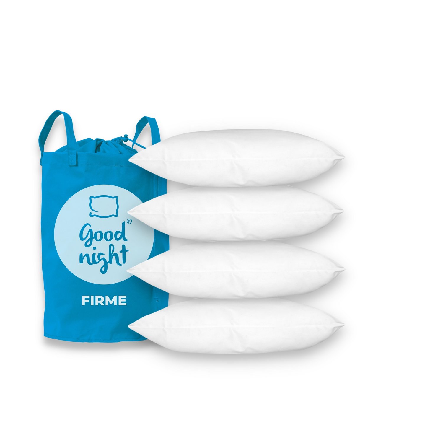 Foto 2 pulgar | Almohadas Good Night Monarca Hotel Premium color blanco Firmes King Size 4 PZAS