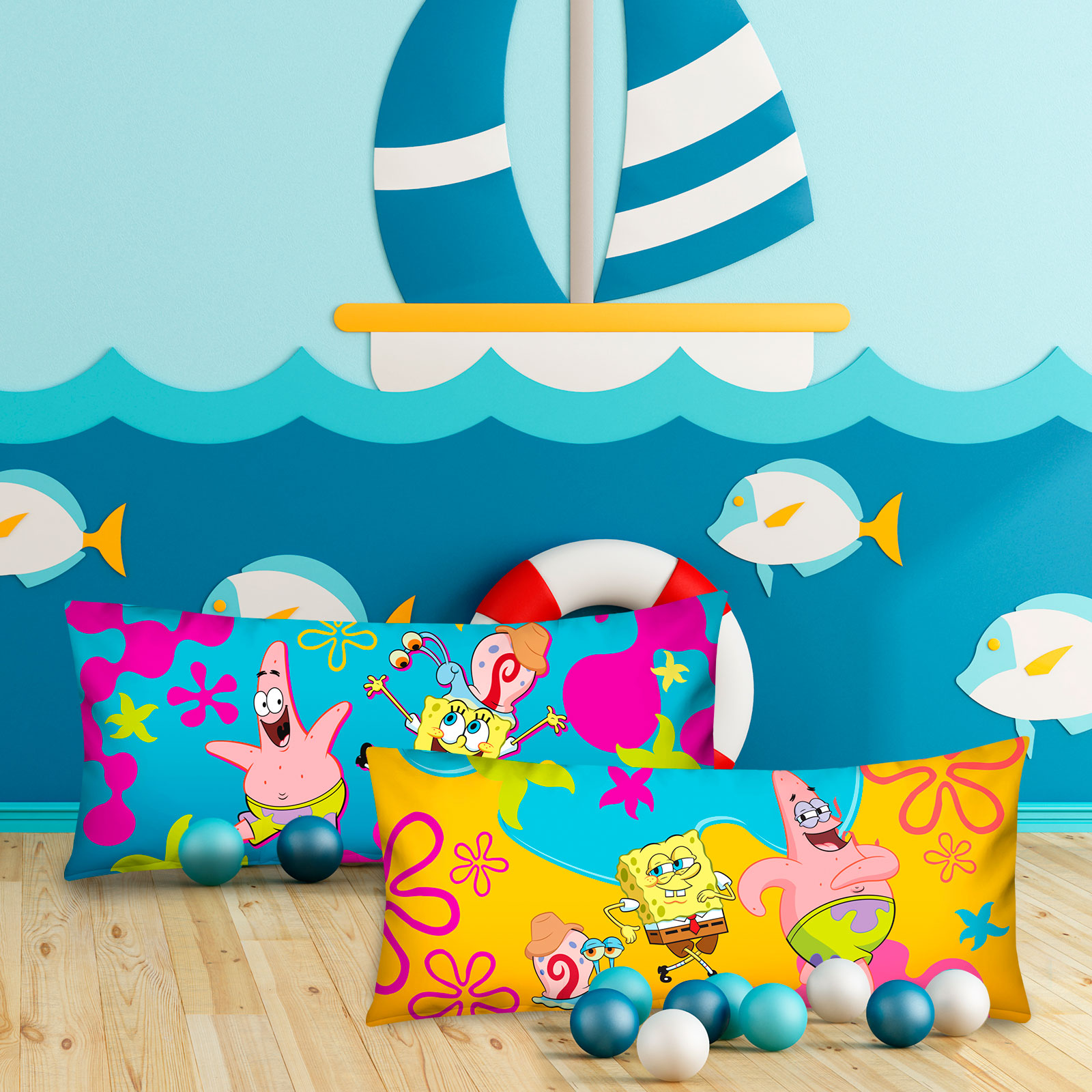 Foto 4 | Almohada Super Jumbo Providencia Bob Sponja Best