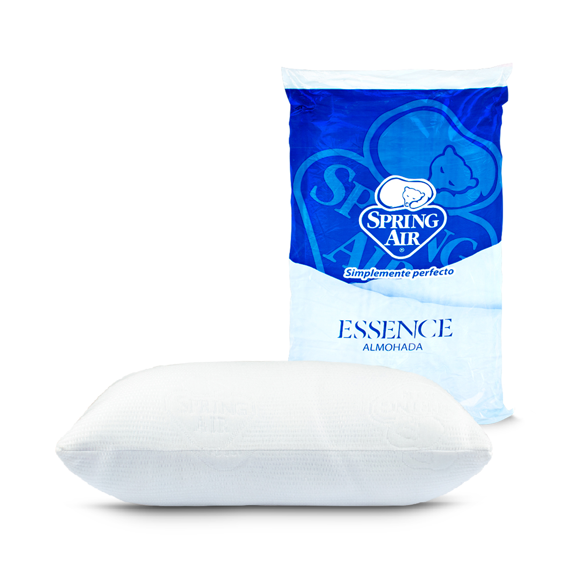 Foto 2 pulgar | Almohada Spring Air De Memory Foam 1 Pieza