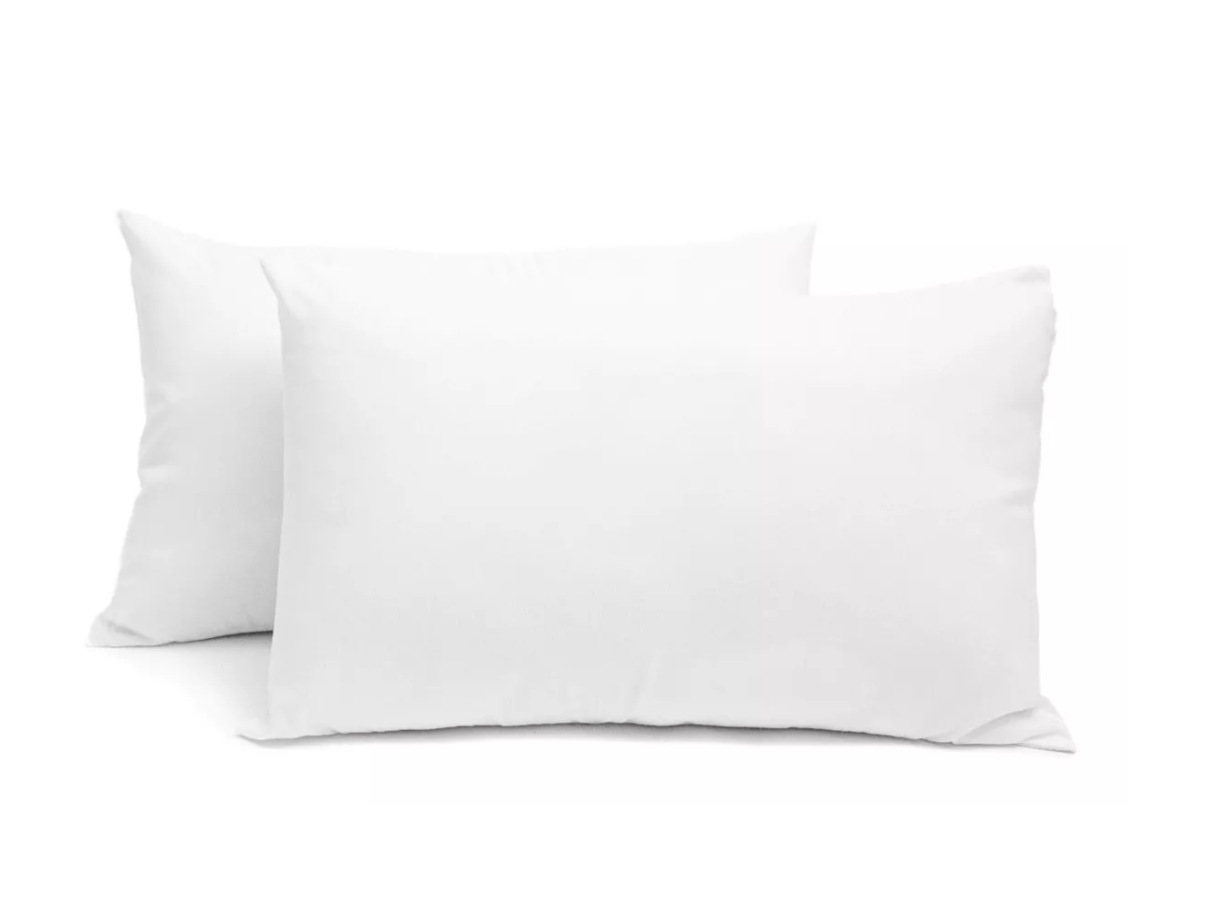 Foto 5 | Almohada Estándar BELUG Microfibra Media Blancos 2 Piezas