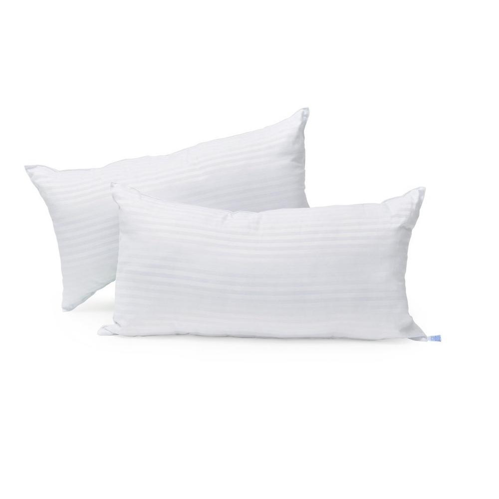 Foto 2 pulgar | Pack 2 Almohadas Hoteleras ALMODA 70000050 color Blanco King Size Microgel Lujo Extremo