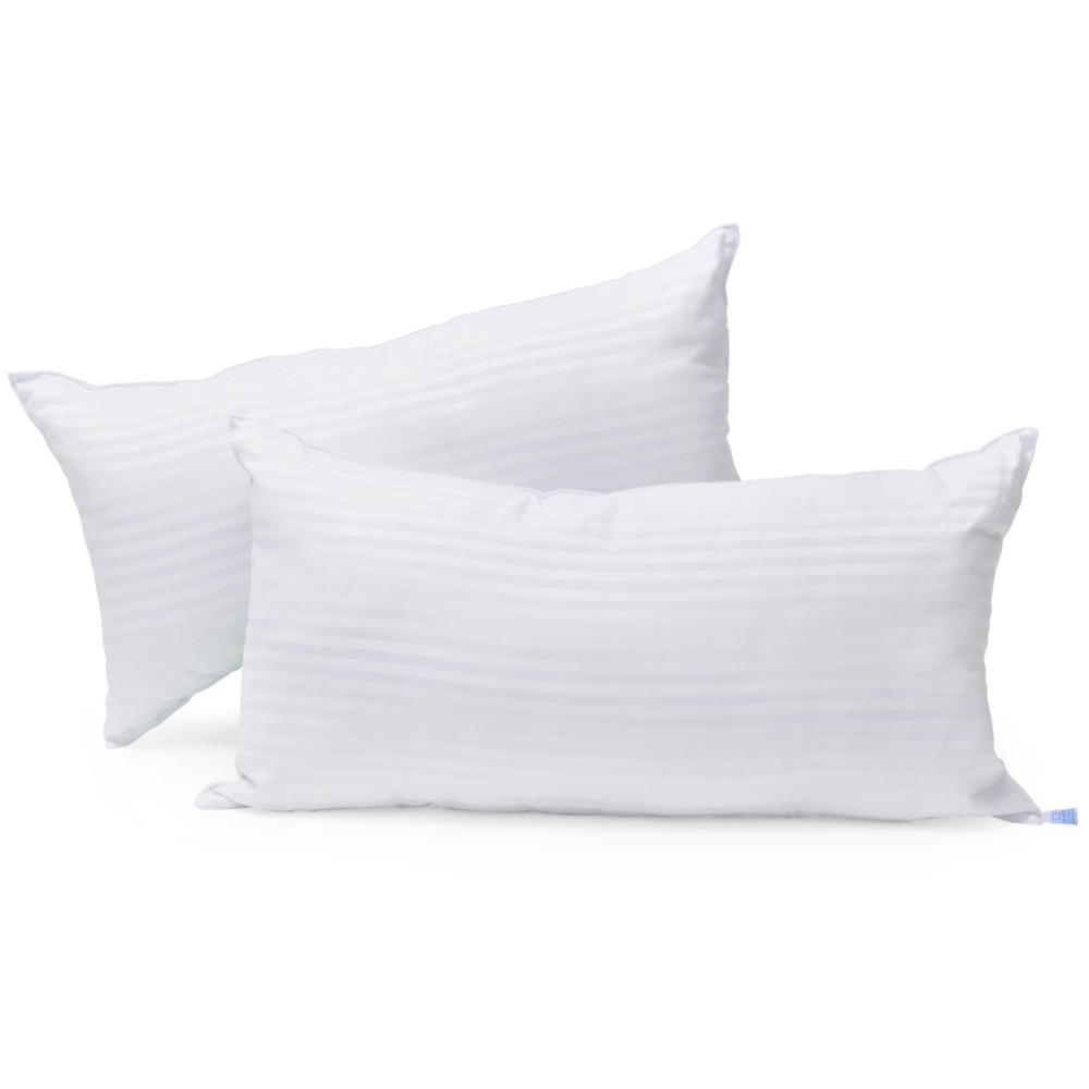 Foto 6 pulgar | Pack 2 Almohadas Hoteleras ALMODA 70000050 color Blanco King Size Microgel Lujo Extremo