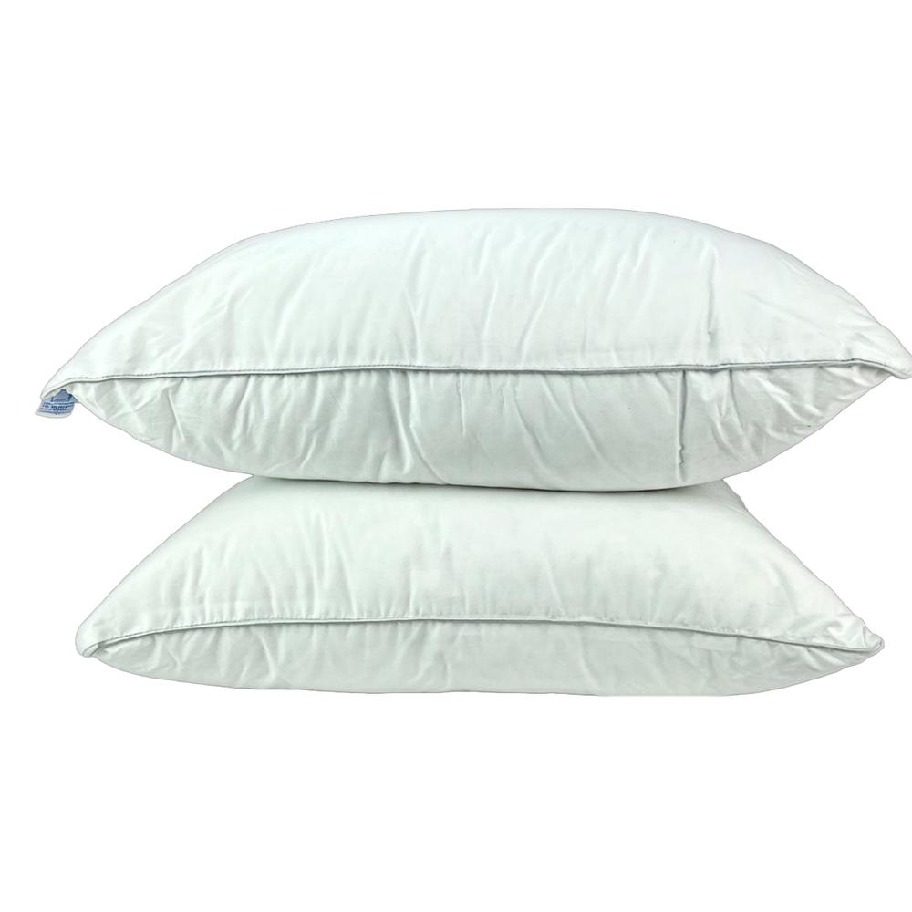 Almohadas Almoda 70000385 Blanco Estándar Hotelera Dubái 2 Piezas