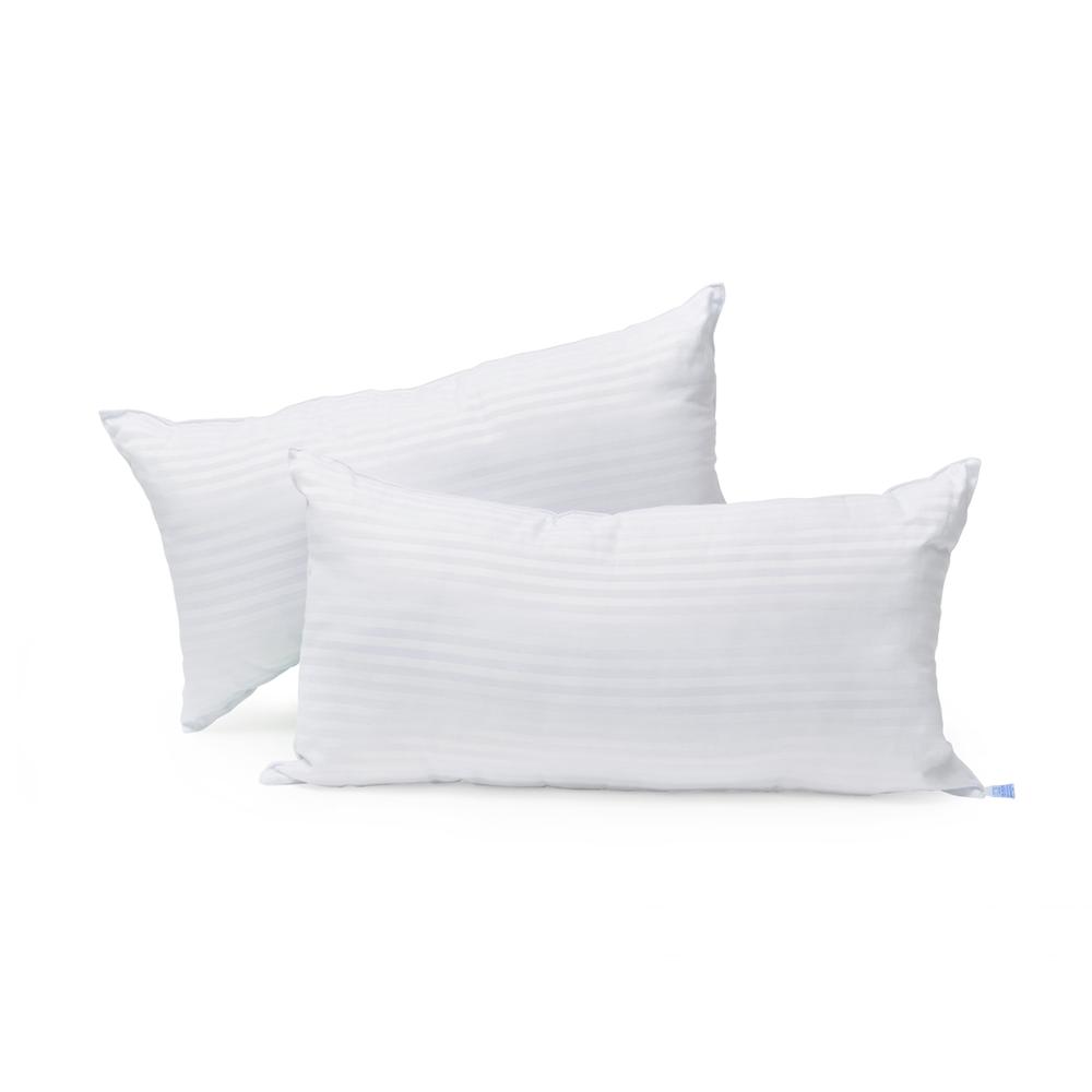 Foto 2 pulgar | Almohada ALMODA 70000214 color Blanco Microgel King Size con Funda