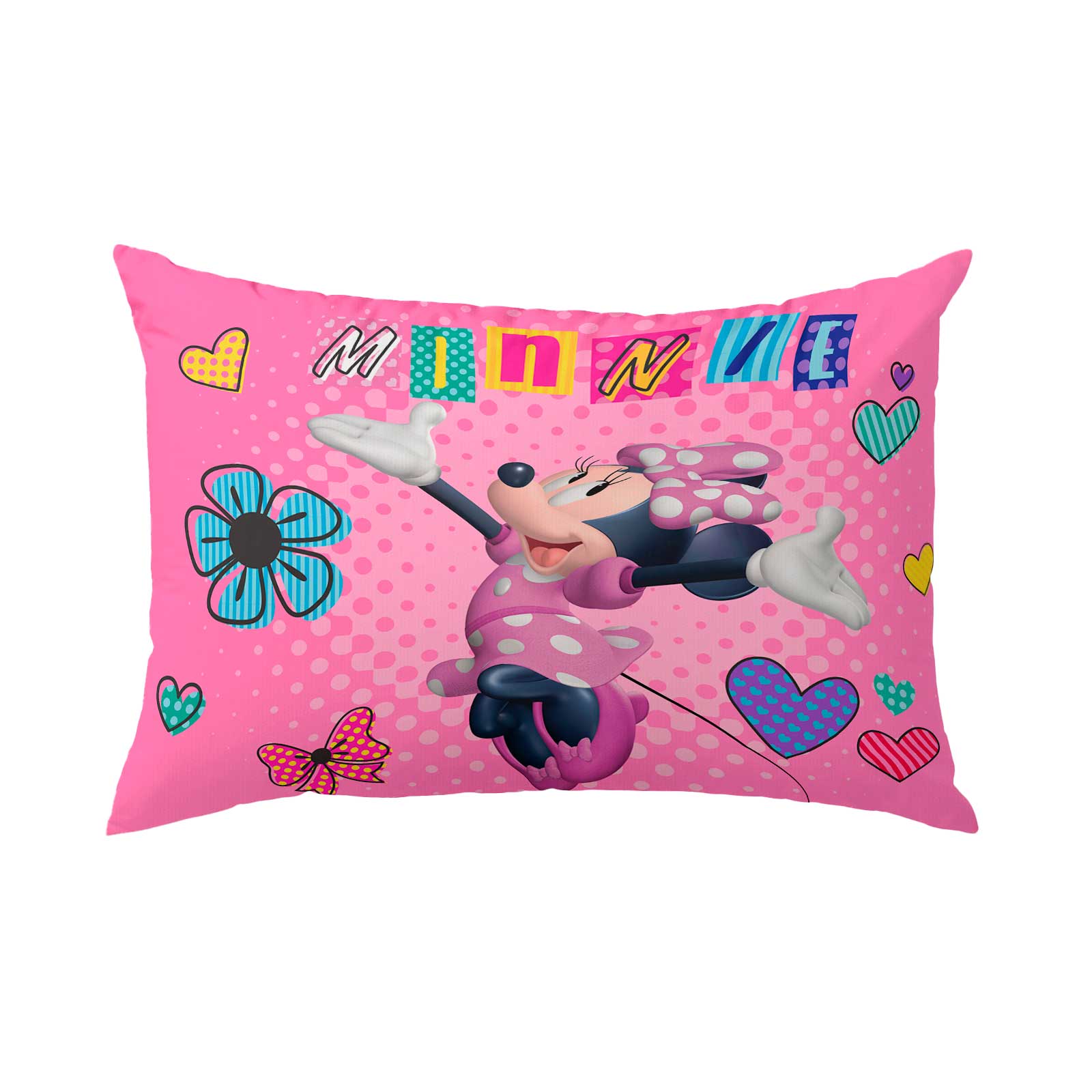 Foto 2 pulgar | Almohada Providencia Minnie Go To Work 70 x 50 cm