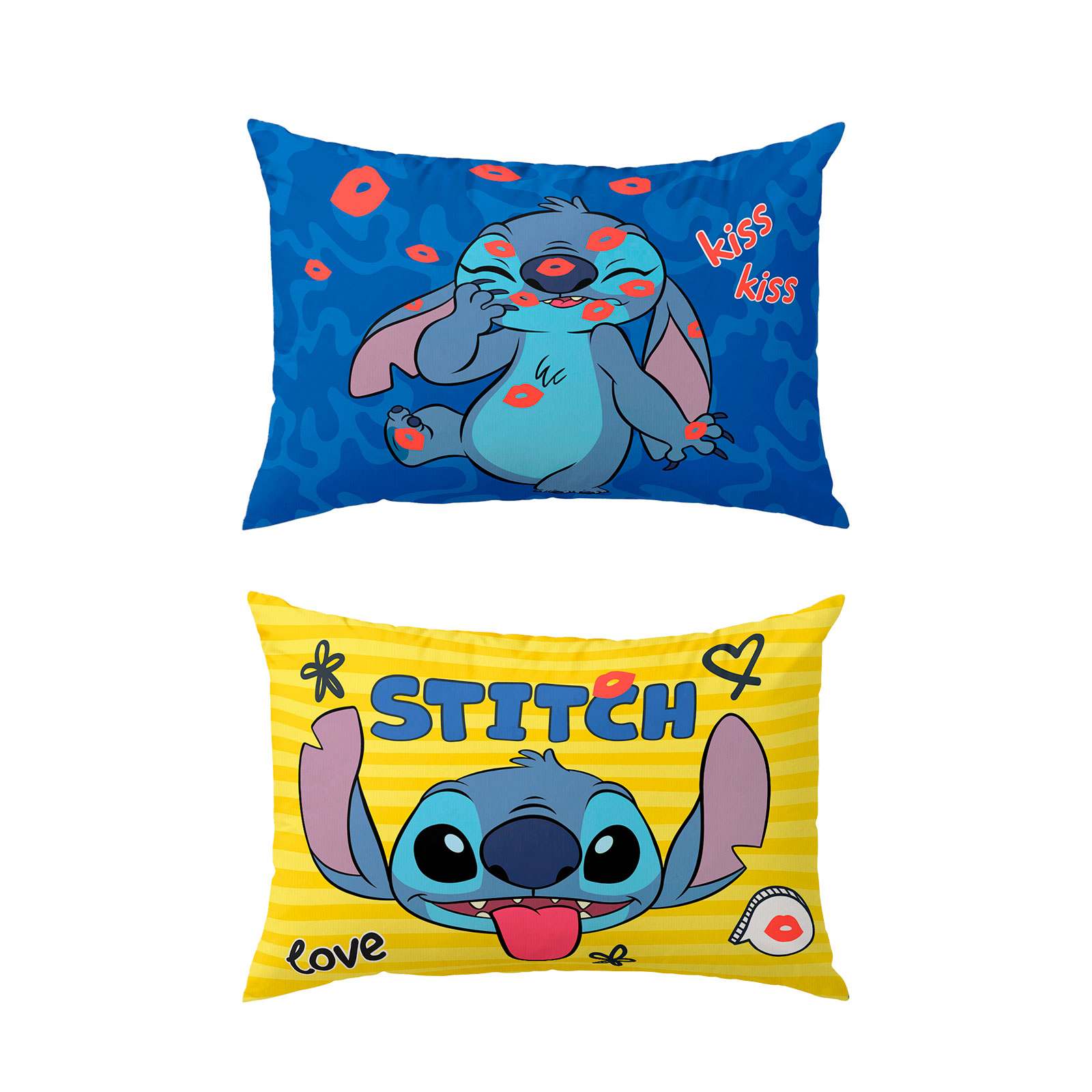 Foto 2 | Almohada Providencia Stitch Kiss 70 x 50 cm