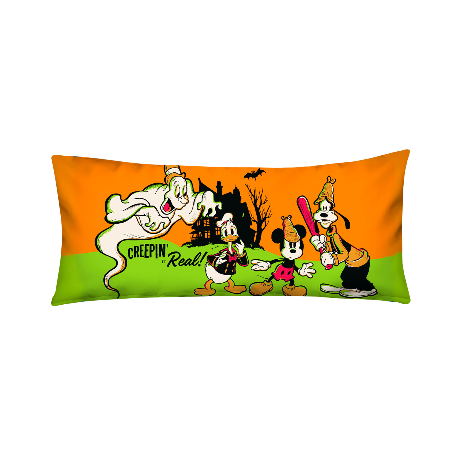 Foto 2 pulgar | Almohada Super Jumbo Mickey And Friends Halloween