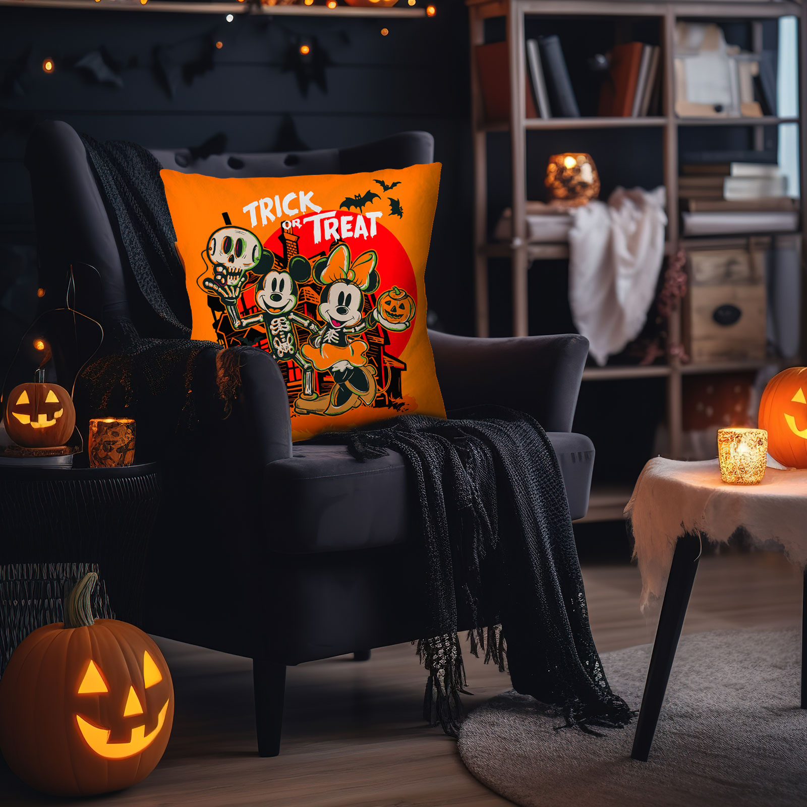 Foto 4 | Almohada Super Jumbo Mickey And Friends Halloween