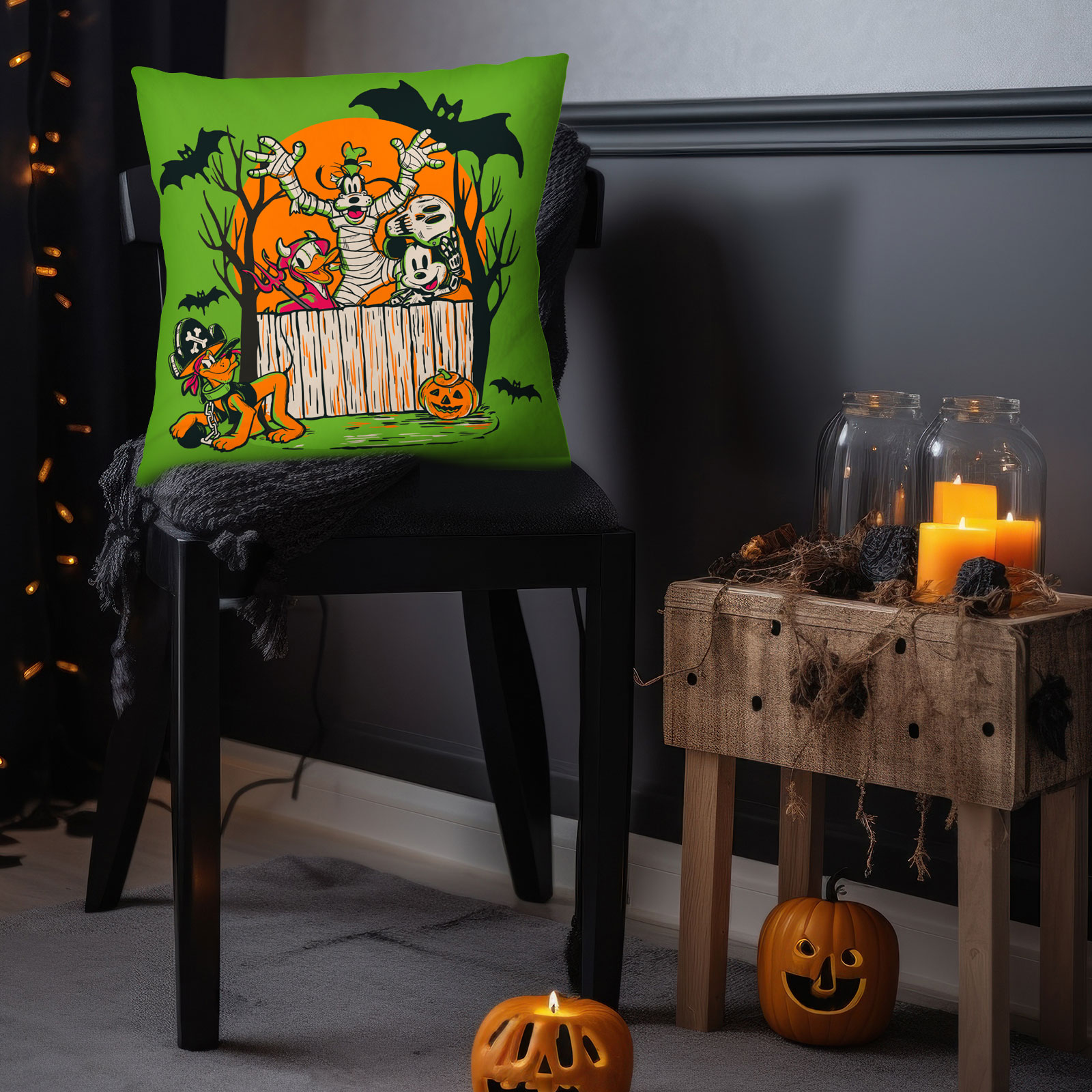 Foto 5 | Almohada Super Jumbo Mickey And Friends Halloween