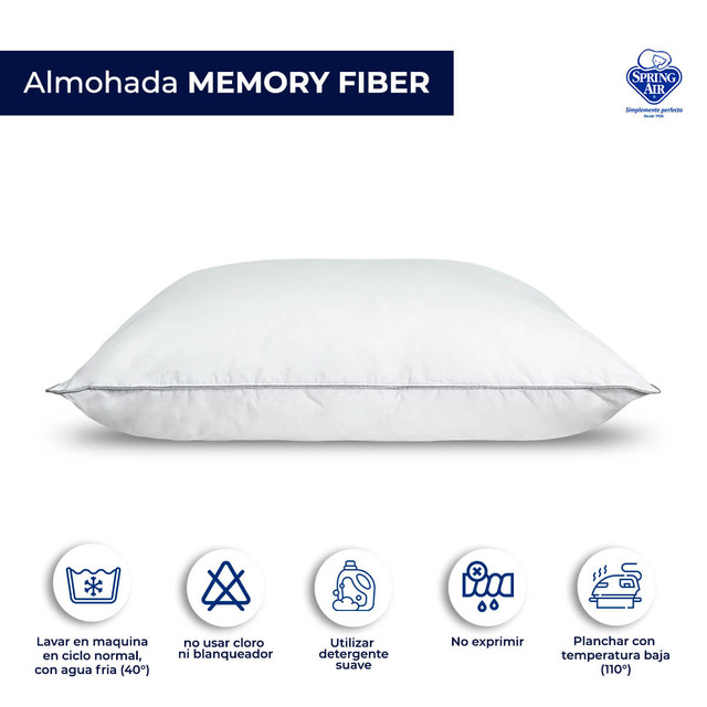 Foto 5 pulgar | Almohada Memory Fiber