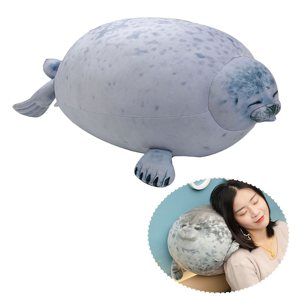 Foto 5 pulgar | Venta Internacional - Almohada con Forma de Foca 60 cm