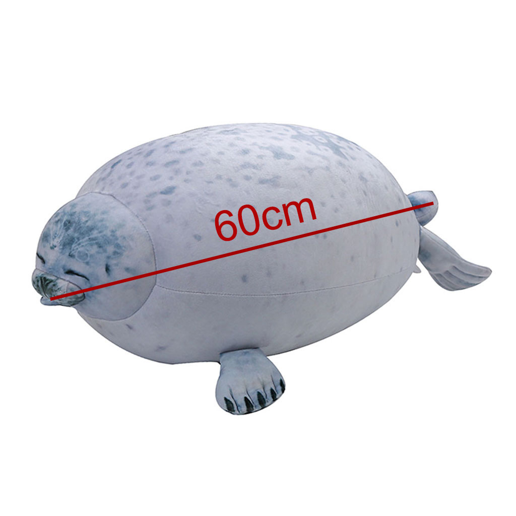 Foto 6 pulgar | Venta Internacional - Almohada con Forma de Foca 60 cm