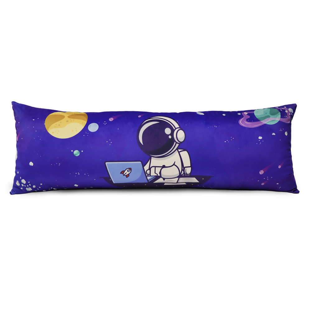 Almohada Superlarga Coprire Púrpura Abrazable Terciopelo