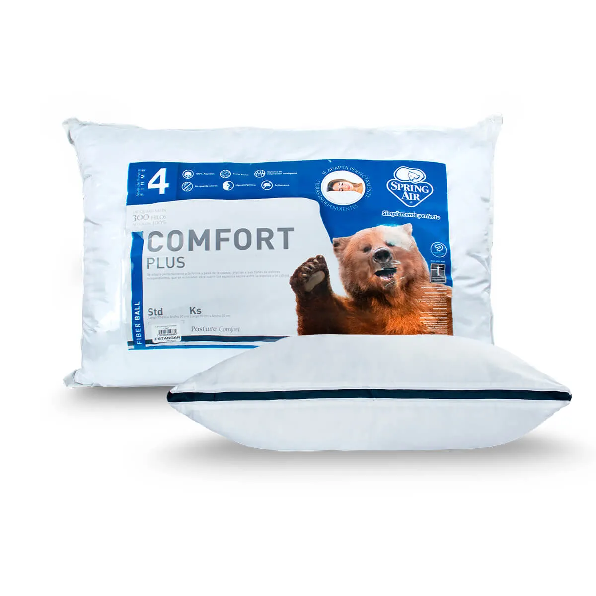 Almohada Comfort Plus Muy Firme King Size