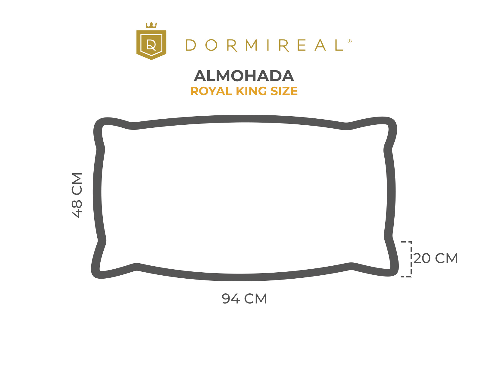 Foto 3 pulgar | Almohada Royal King Size Dormireal