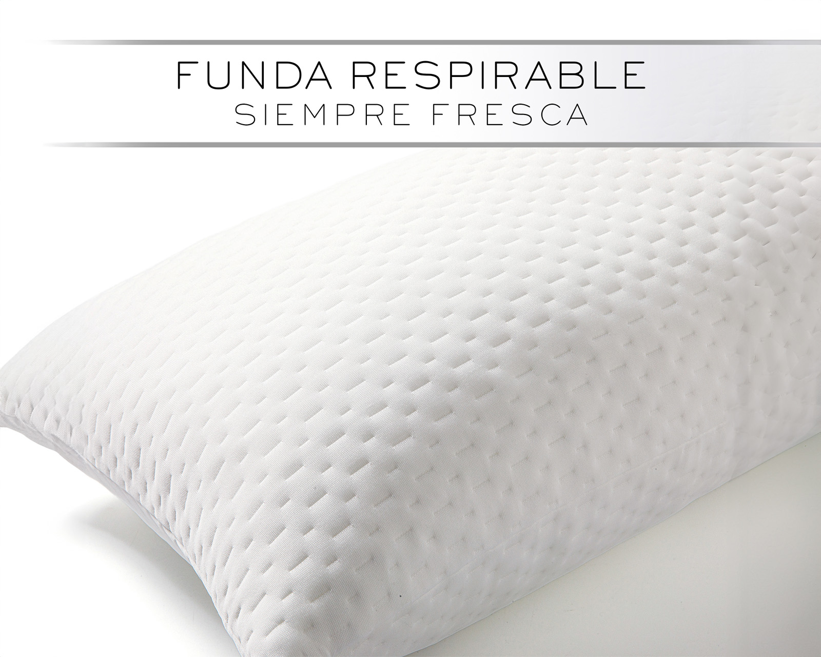 Foto 6 pulgar | Almohada Memory Foam Gel Ajustable Estándar Soporte Ergonómico Nube Color Blanco