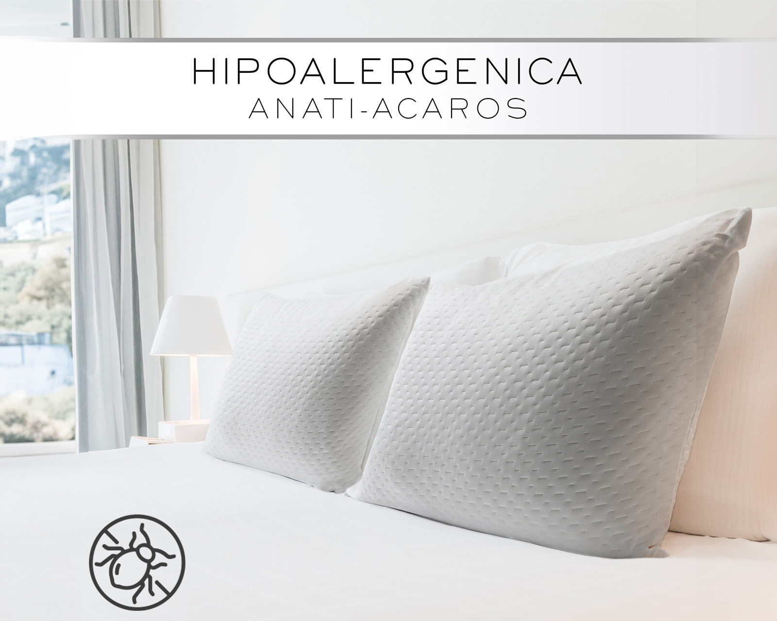 Foto 6 | Almohada Memory Foam Gel Ajustable Estándar Soporte Ergonómico Nube Color Blanco