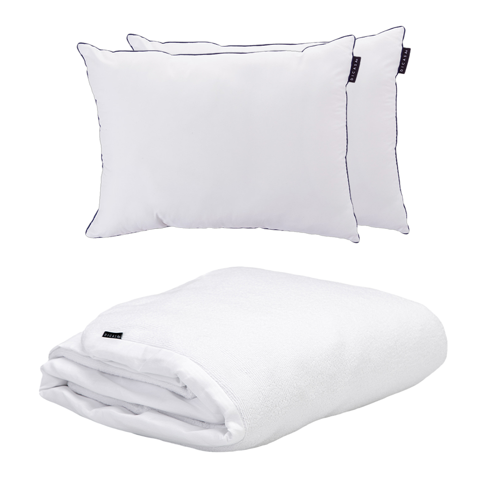 Protector Cloud + Almohada One 2 Queen Size