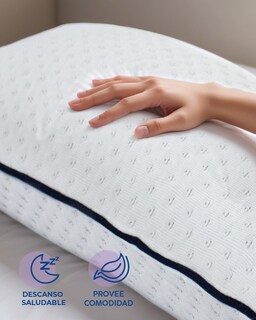 Foto 5 | Almohadas Dr Joohn Nube Estándar Semi-firme 2 Piezas