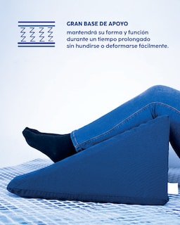 Foto 5 | Dr Joohn Almohada Tipo Cuña Para Cama Basic Low Pressure Foam Ideal Para Dormir, Antirronquidos Y Antirreflujo Marino