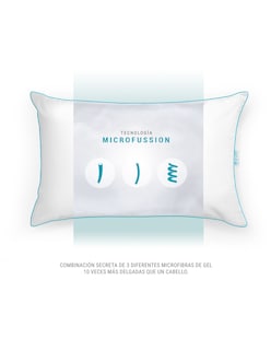 Foto 3 | Set Sognare Nuo 1 Almohada King Size + 1 Almohadas Estándar Relleno Semifirme Microfibras de Gel Hipoalergénica