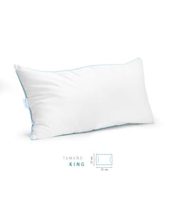 Foto 5 | Set Sognare Nuo 1 Almohada King Size + 1 Almohadas Estándar Relleno Semifirme Microfibras de Gel Hipoalergénica
