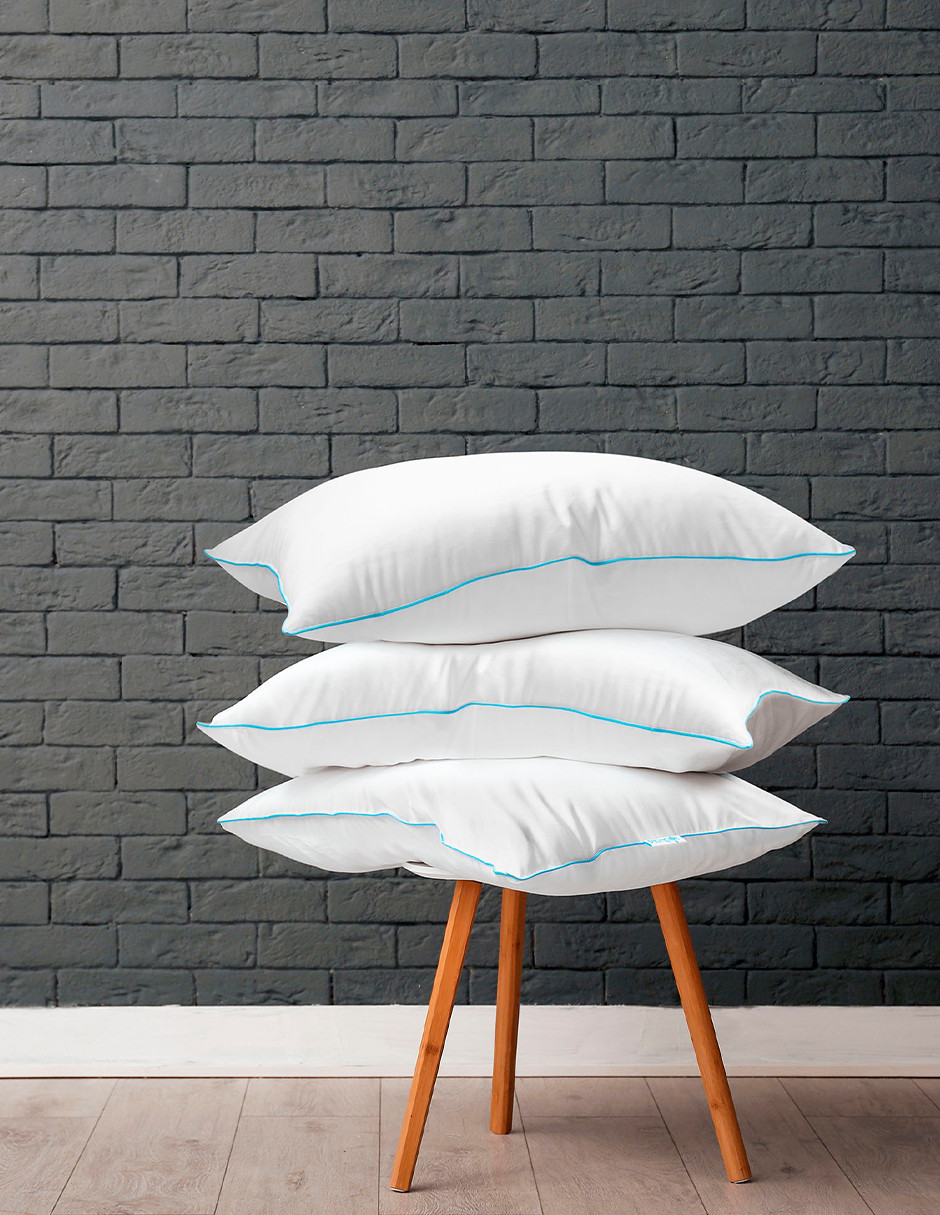Foto 7 | Set Sognare Nuo 1 Almohada King Size + 1 Almohadas Estándar Relleno Semifirme Microfibras de Gel Hipoalergénica