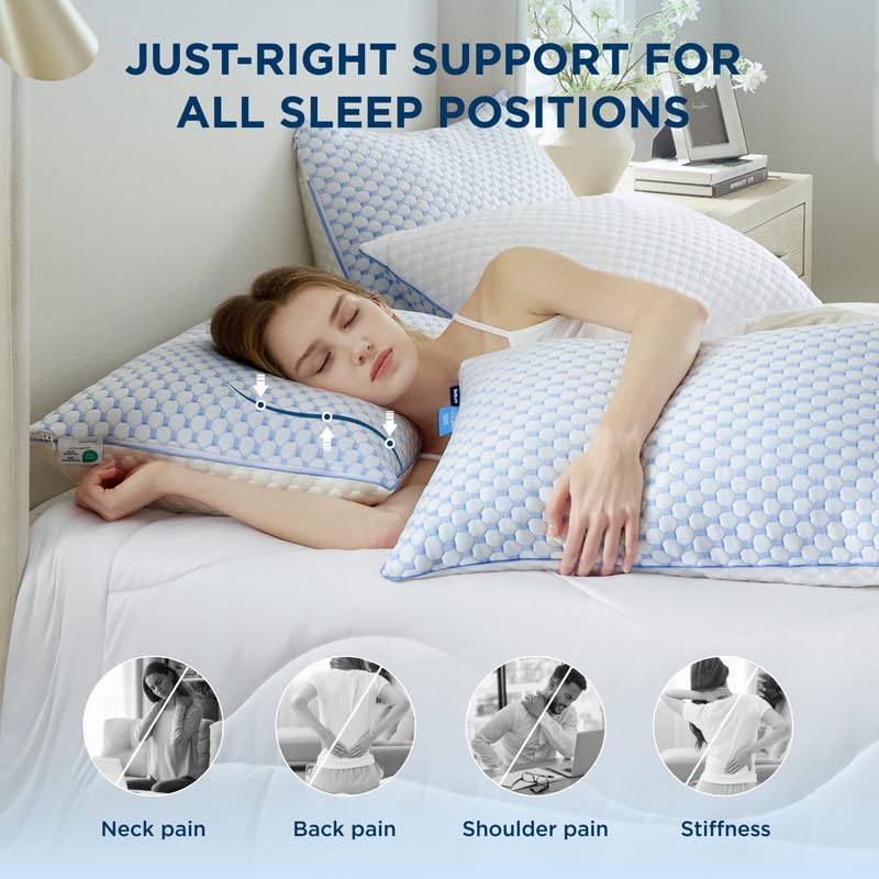 Foto 3 pulgar | Almohadas Bedsure 2 Piezas-Venta Internacional