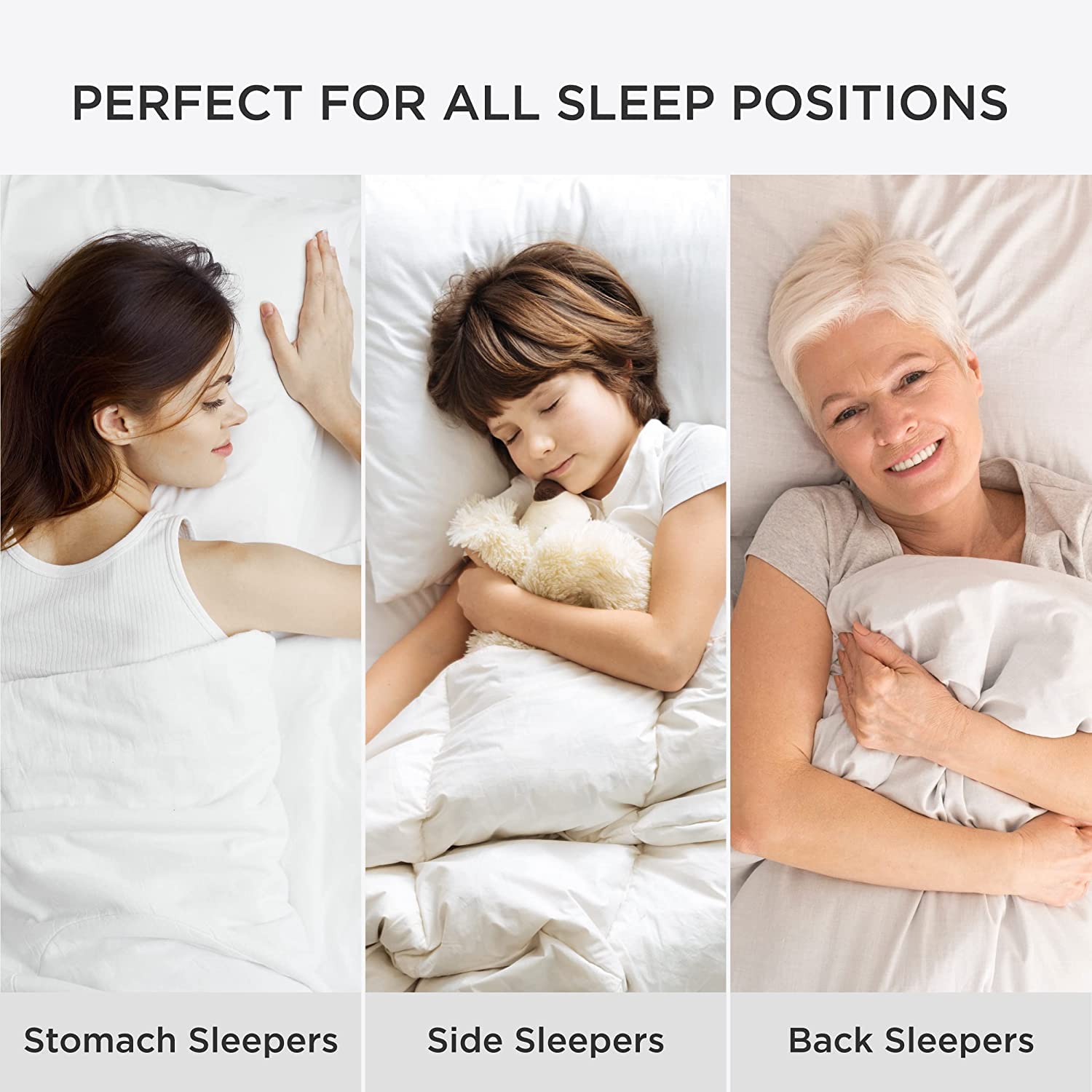 Foto 7 pulgar | Almohadas Bedsure 2 Piezas-Venta Internacional