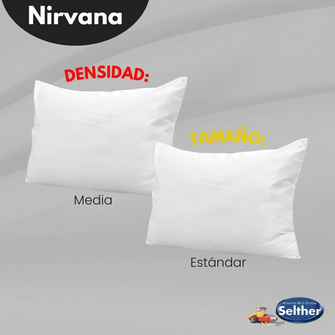 Foto 6 pulgar | Almohada Selther Nirvana Microfibra Hipoalergénica 65 X 45cm