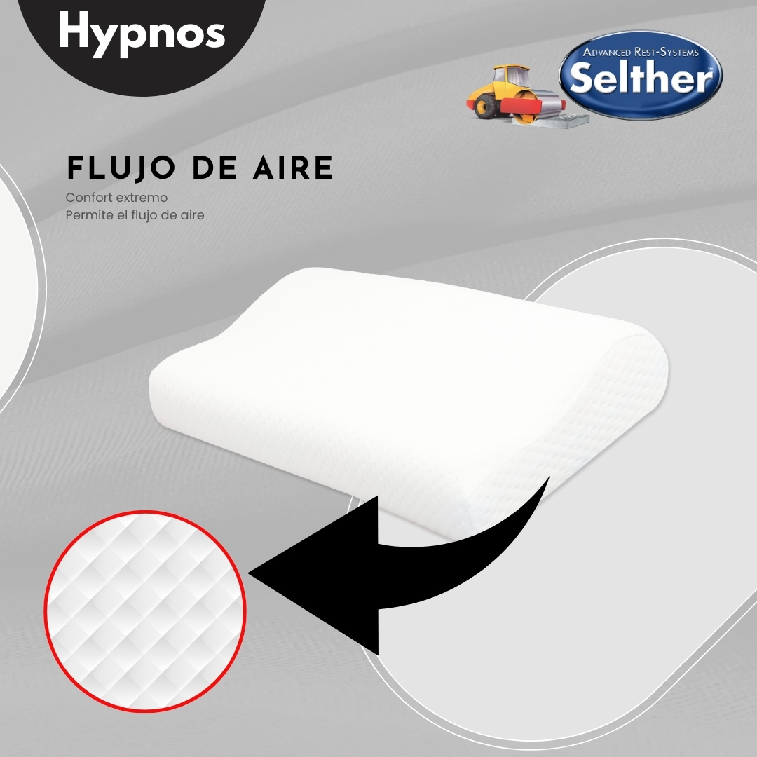 Foto 4 pulgar | Almohada Selther Hypnos Memory Foam Un Descanso Perfecto