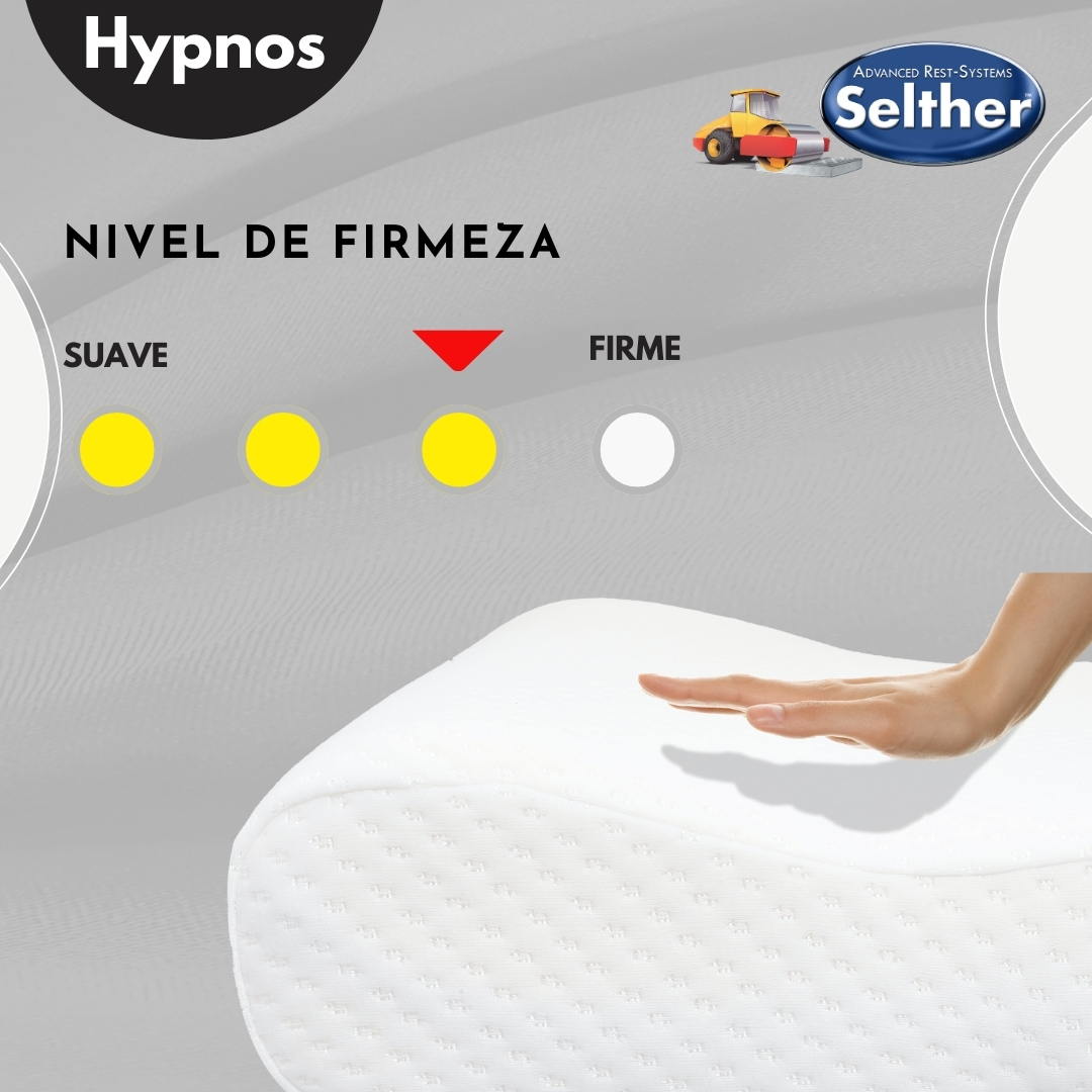 Foto 5 pulgar | Almohada Selther Hypnos Memory Foam Un Descanso Perfecto