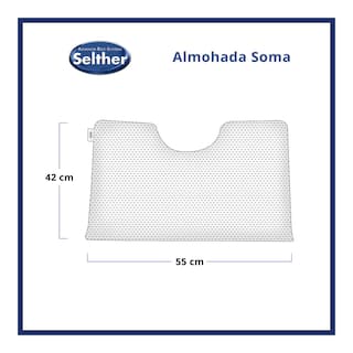 Foto 2 | Almohada Soma Selther Individual Memory Foam Descanso Perfecto