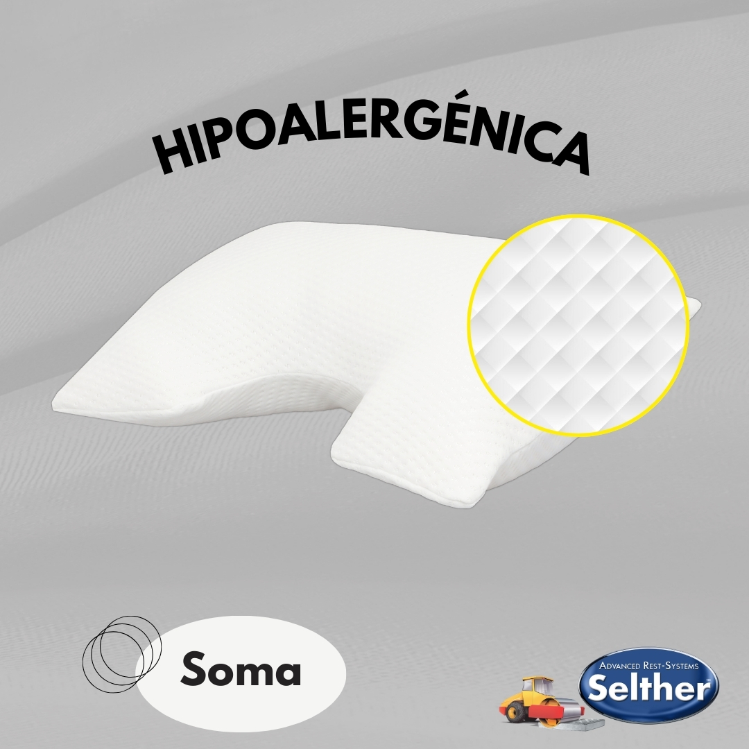 Foto 6 | Almohada Soma Selther Individual Memory Foam Descanso Perfecto