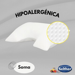 Foto 6 | Almohada Soma Selther Individual Memory Foam Descanso Perfecto