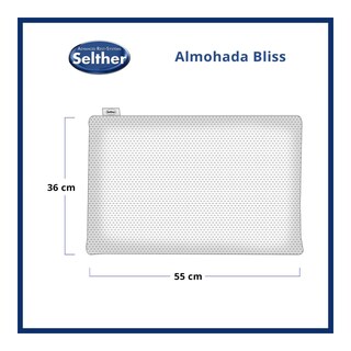 Foto 2 | Almohada Bliss Selther Memory Foam Para Un Descanso Perfecto