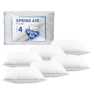 Foto 1 | Pack De 6 Almohadas Spring Air Osos Color Blanco