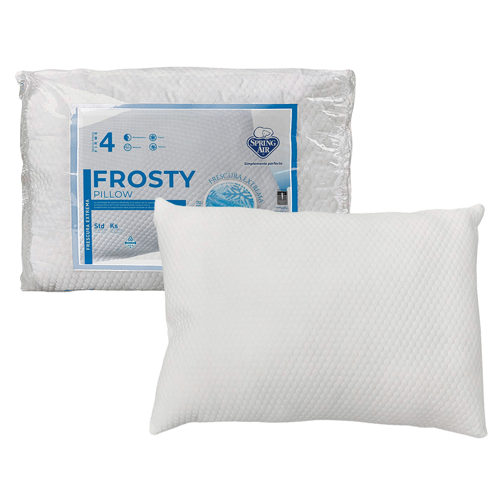 Almohada Spring Air Frosty Color Blanco