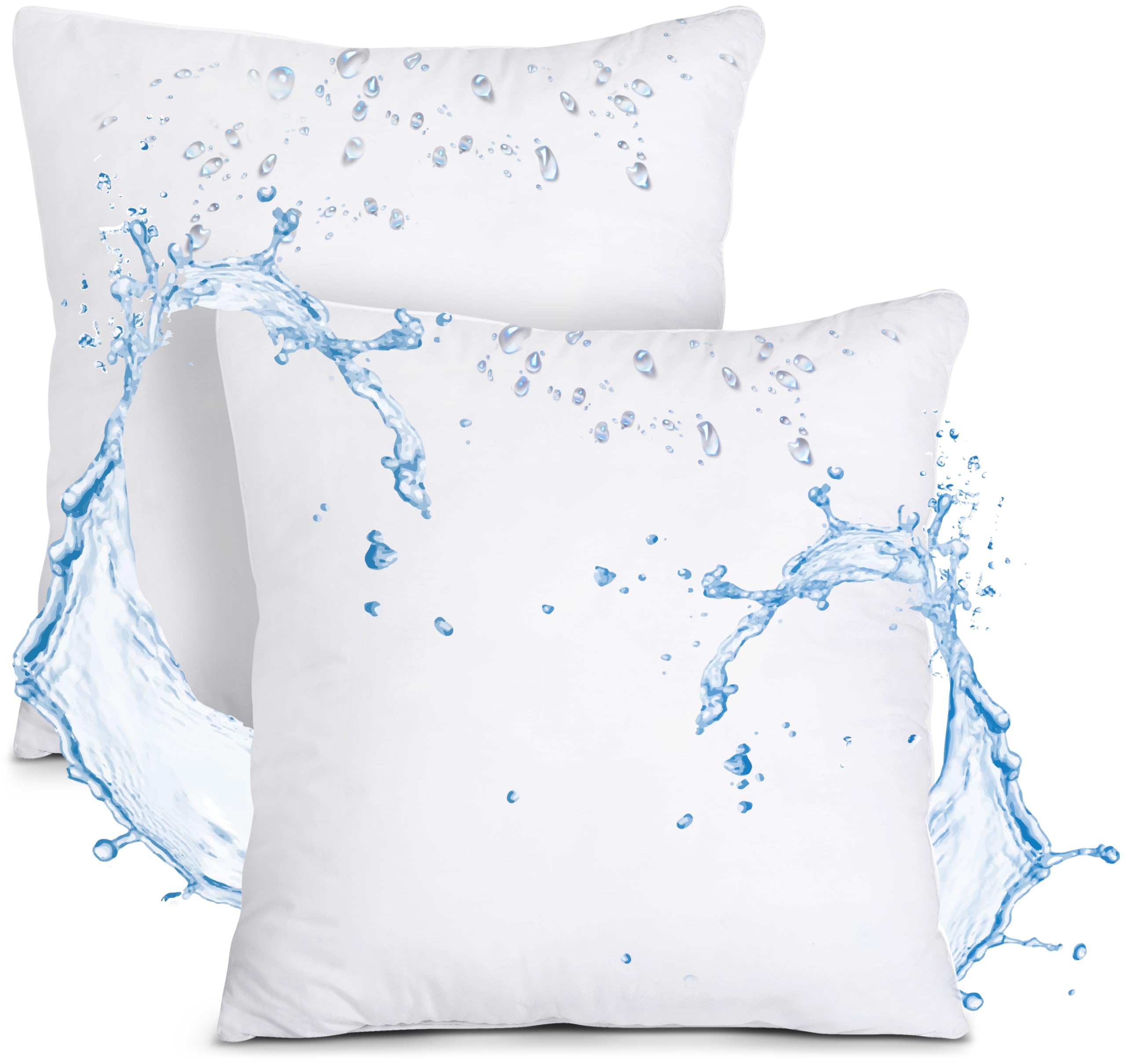 Foto 4 pulgar | Insertos De Almohada Utopia Bedding, 20 X 20 Cm, Color Blanco (paquete De 2) - Venta Internacional.