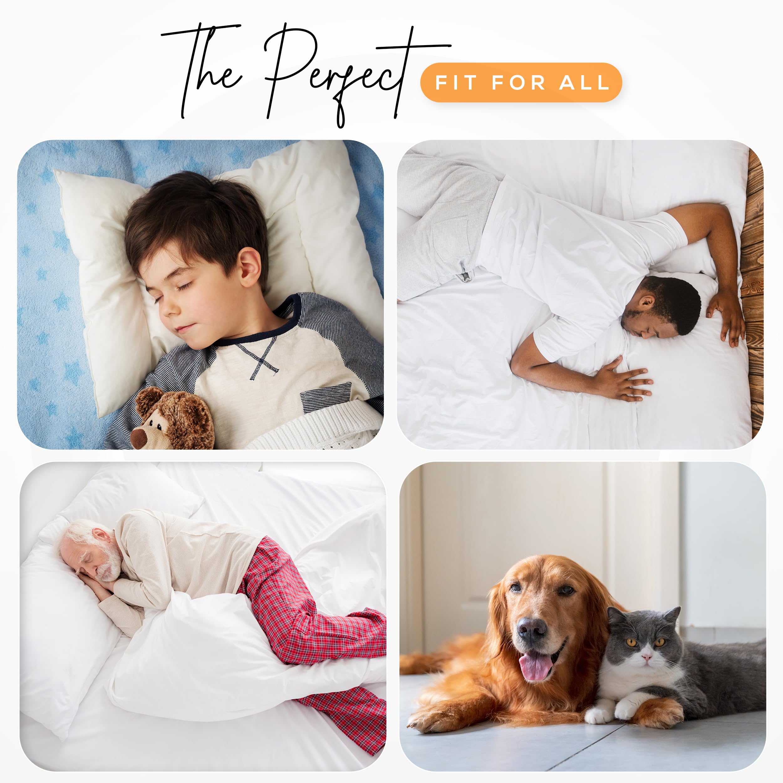 Foto 2 | Almohadillas Impermeables Reutilizables  34 x 52 cm 4 Piezas - Venta Internacional