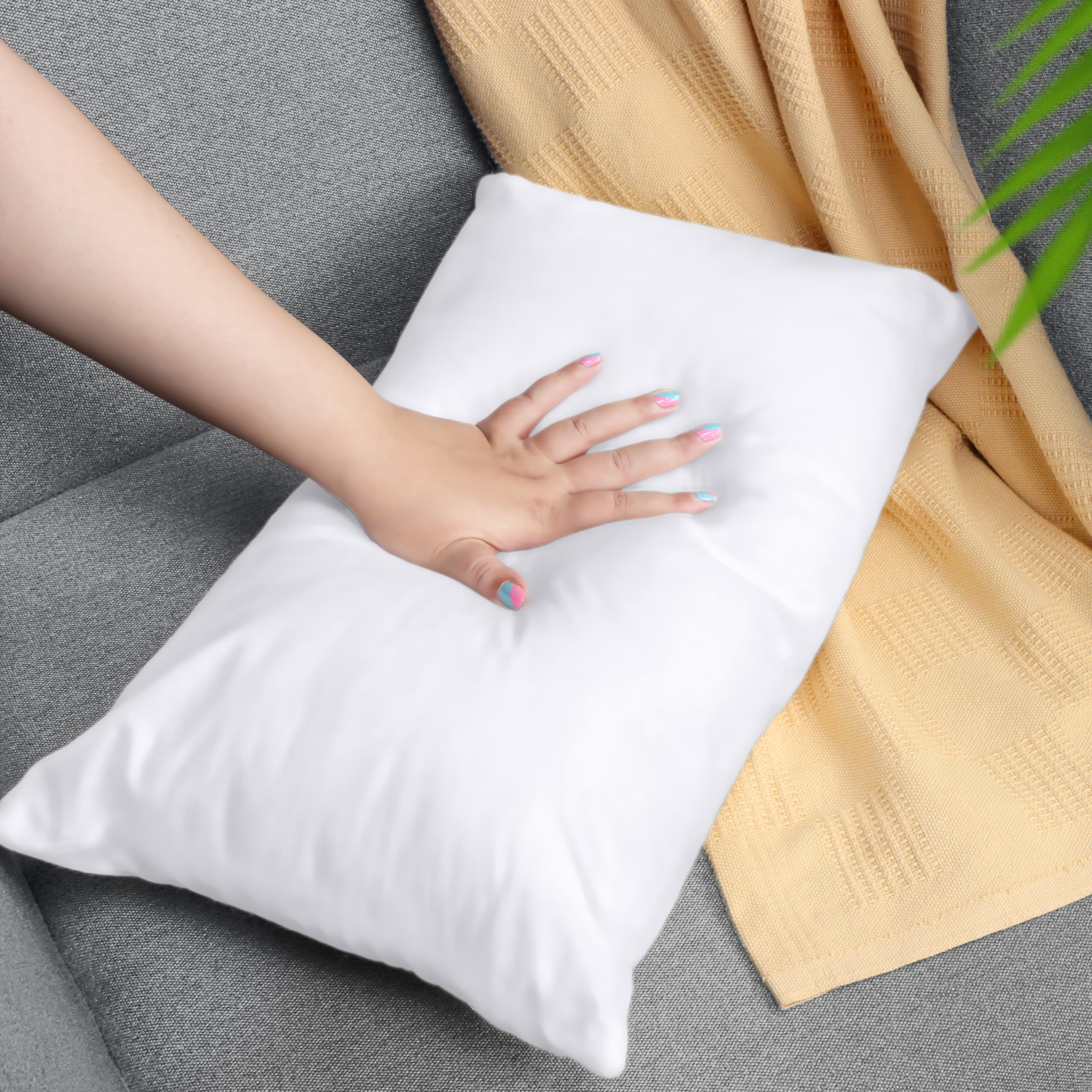 Foto 3 pulgar | Cojín Decorativo Utopia Bedding Blanco 30 x 50 cm - Venta Internacional