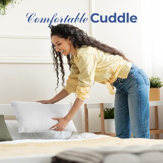 Foto 3 | Cojín Decorativo Utopia Bedding Blanco 30 x 50 cm - Venta Internacional