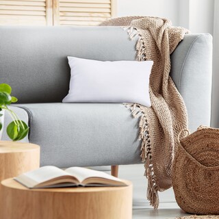Foto 5 | Cojín Decorativo Utopia Bedding Blanco 30 x 50 cm - Venta Internacional