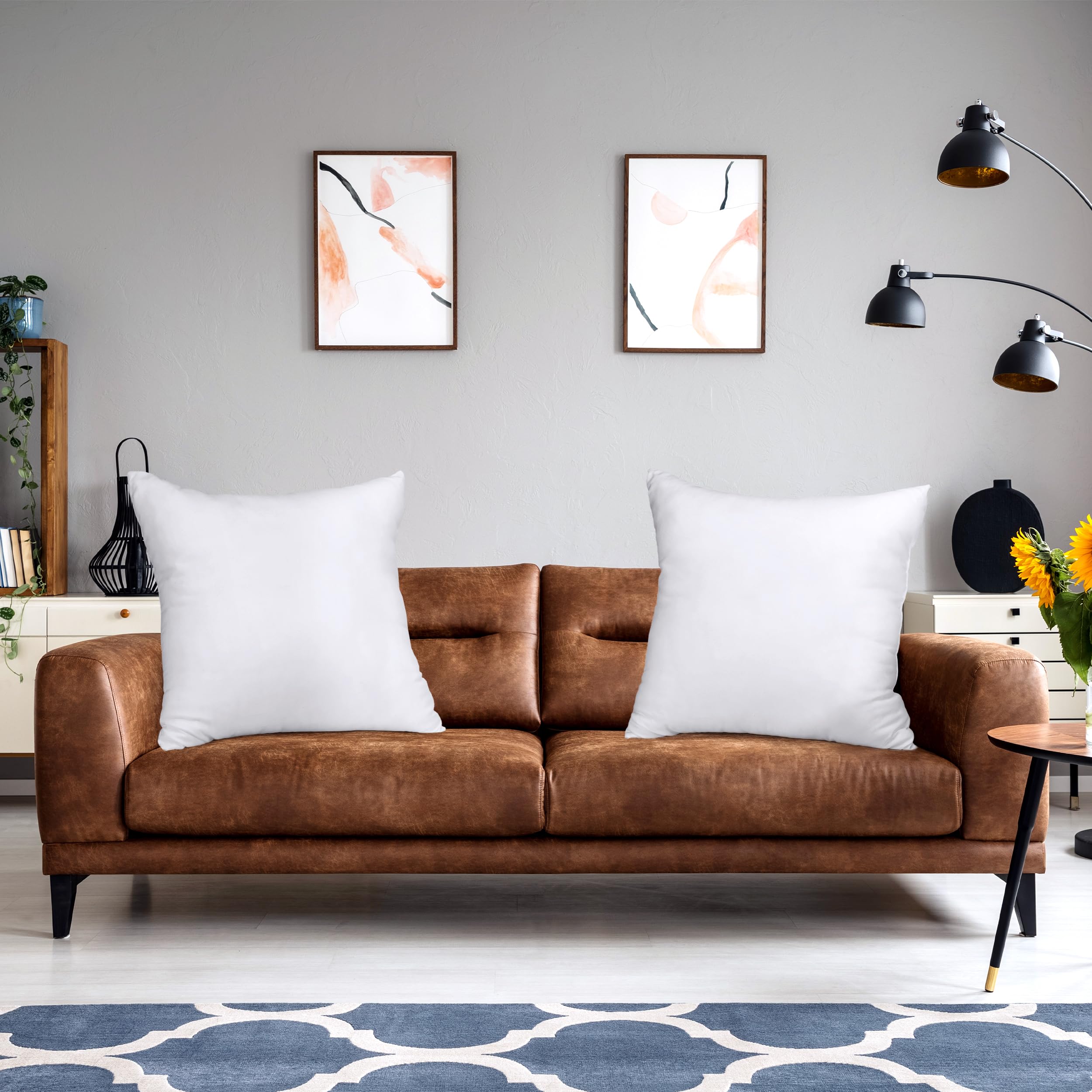 Foto 7 pulgar | Almohadas Throw Pillows Utopia 2 Unidades Blanco - Venta Internacional