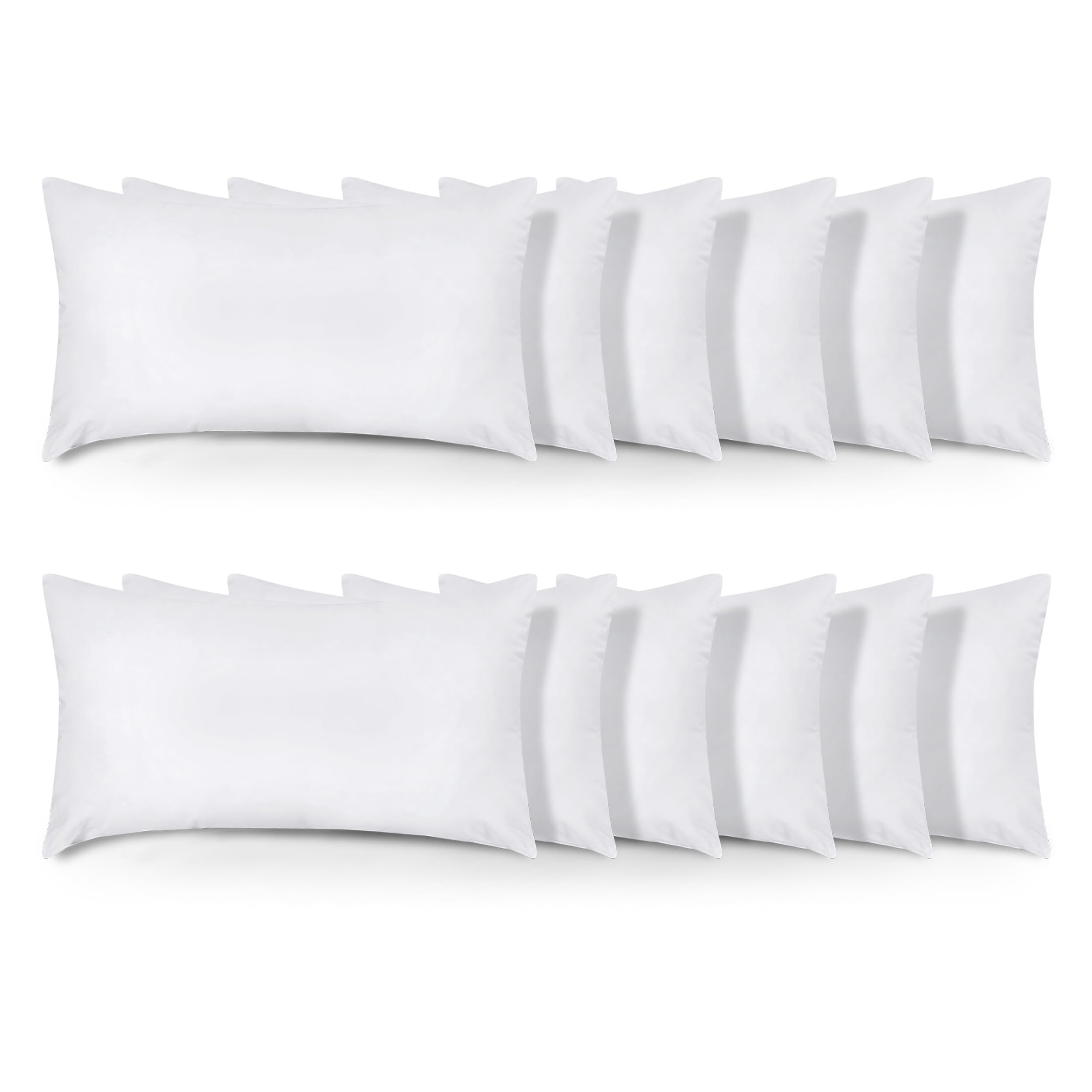 Foto 1 | Almohadas Throw Pillows Utopia 12 Unidades Blanco - Venta Internacional