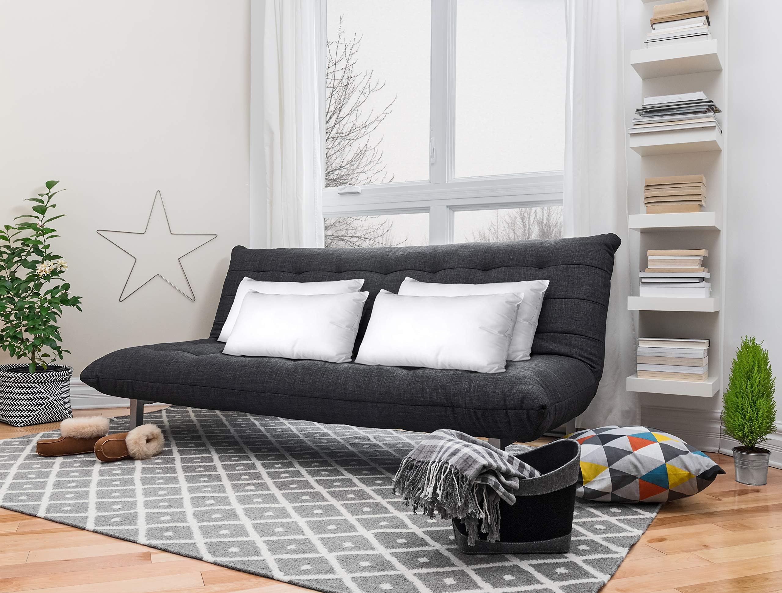 Foto 6 pulgar | Almohadas Throw Pillows Utopia Blanco 4 Piezas - Venta Internacional