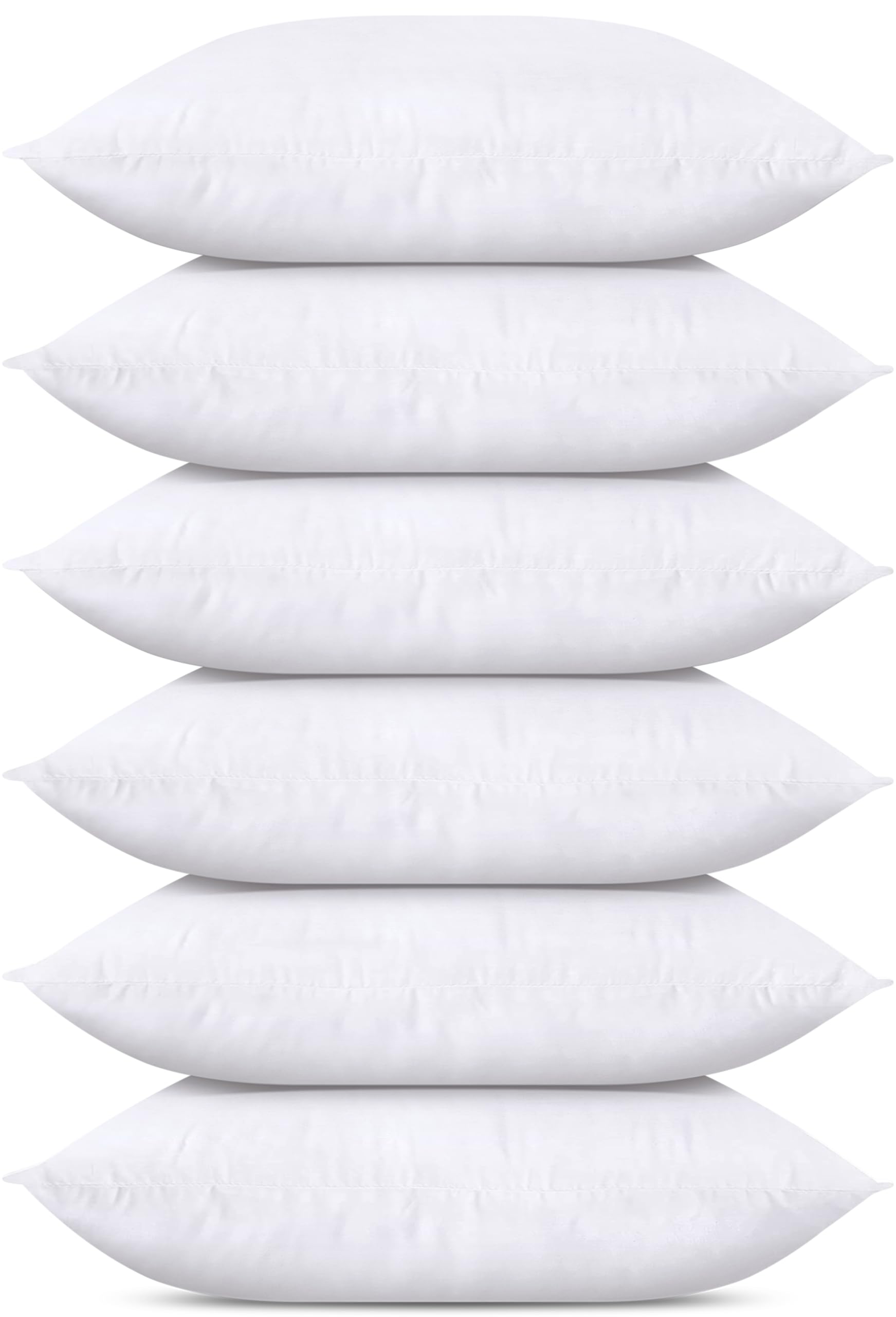 Foto 2 pulgar | Almohadas Throw Pillows Utopia Blanco 6 Piezas - Venta Internacional