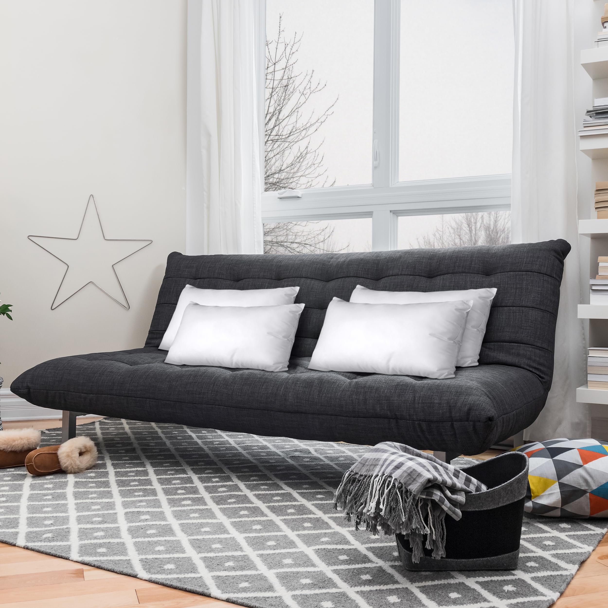 Foto 7 pulgar | Almohadas Throw Pillows Utopia Blanco 6 Piezas - Venta Internacional