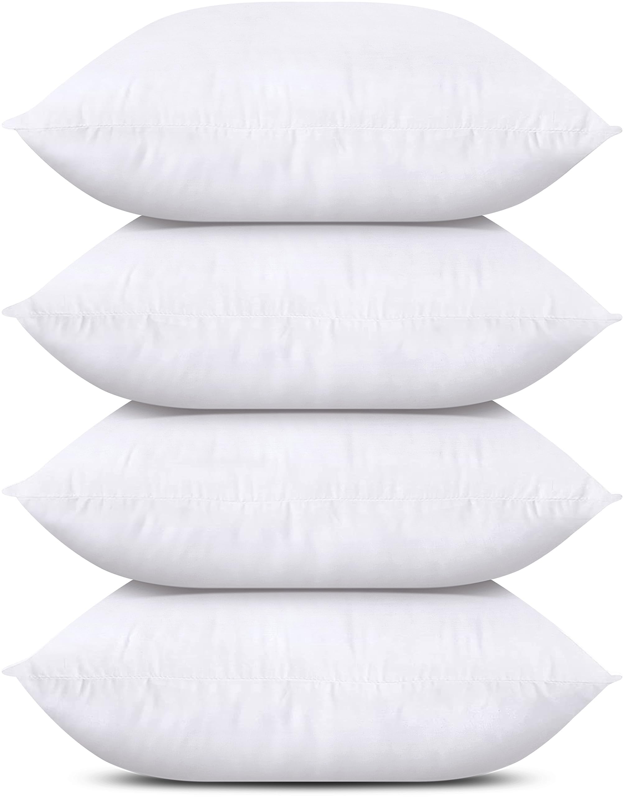 Foto 2 pulgar | Almohadas Throw Pillows Utopia Blanco 4 Piezas - Venta Internacional