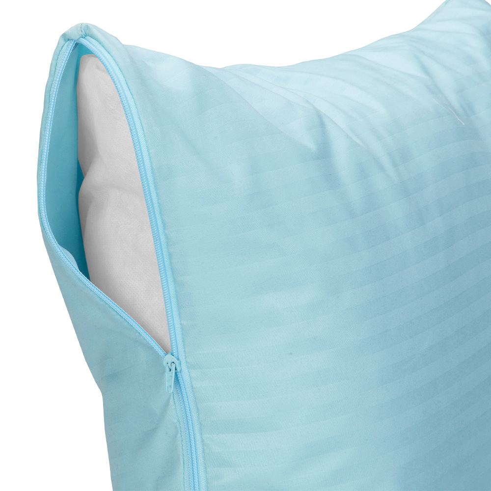 Foto 5 pulgar | Almohada Trinity Color Azul Cielo Pack De 4